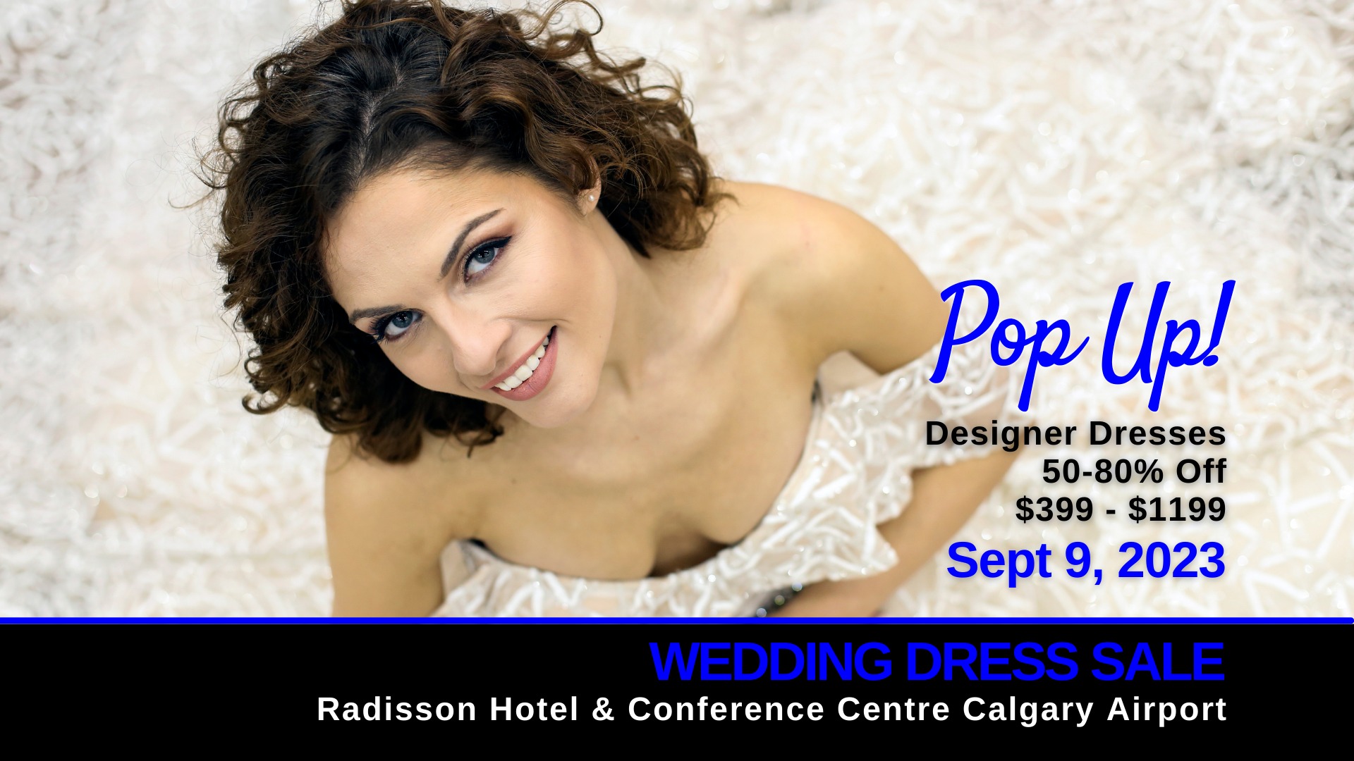 PopUp Wedding Dress Sale Calgary Opportunity Bridal