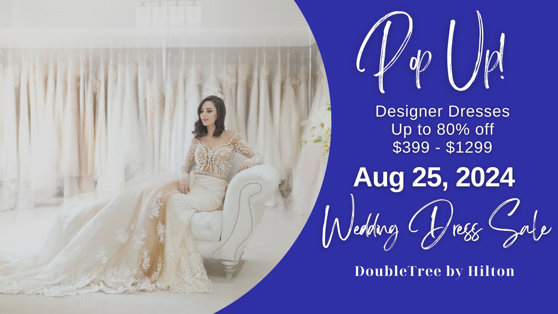 PopUp Wedding Dress Sale Kitchener Opportunity Bridal